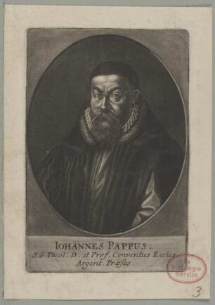 Bildnis des Iohannes Pappus
