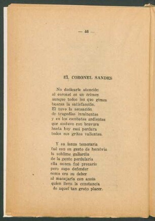 El Coronel Sandes