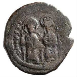 Münze, Follis, 574 / 575