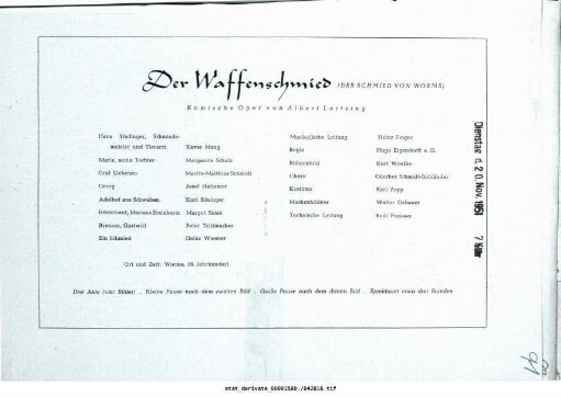 Der Waffenschmied (Der Schmied von Worms)