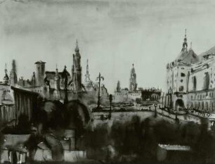 Aufbau am Altmarkt, Dresden 1956