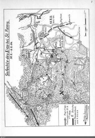 Gefechte des I./126 bei St. Remy. 30.8. - 6.9.2014
