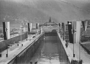 Inbetriebnahme 2. Schleuse Hirschhorn/Neckar
