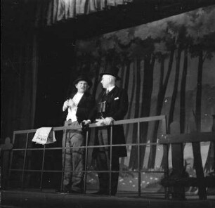 Kabarett der Komiker: Ludwig M. Lommel und Wilhelm Bendow (Rennbahn)