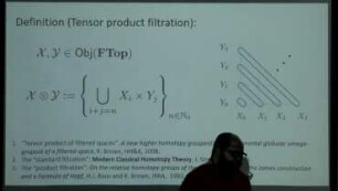 Kunneth formuale in persistent homology