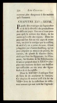 Chapitre XXV. - XXVIII.