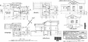 Aalen: Erweiterung Wärterhaus Posten 63 (Remsbahn) Nebengeb.