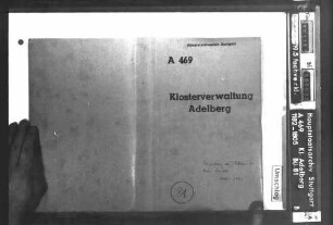 Umwandlung der Lehen des Klosters Adelberg in Steinenberg in freieigenes Zinsgut