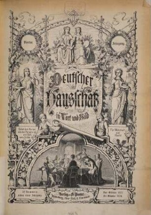 Deutscher Hausschatz in Wort und Bild : für das Jahr .... 4,[a]. 1877/78