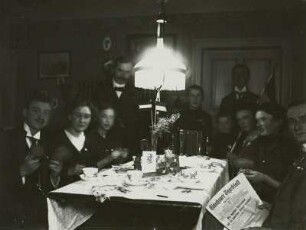 "Patriotische Feier" im Hause Wilhelm Krolls