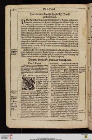 Die erste Epistel S. Pauli an Timotheum