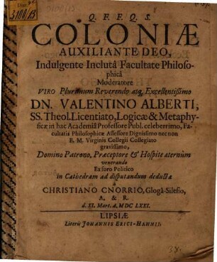 Coloniae
