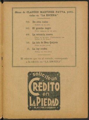 Obras de Claudio Martínez Payva