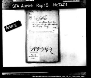 Der Widerspruch der Anlieger an der Marktstraße in Esens gegen die Benutzung des Nebenwegs vom Herren- zum Drostentor