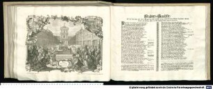 Friedens-Gemählde, auf das den 8ten und 15ten Augusti im Jahr Christi 1753. durch GOttes Gnade begangene jährliche Danck- und Frieden-Fest, der Evangelischen Schul-Jugend ausgetheilet.