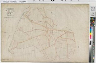 Beckum (Balve), Teilung der Gemarkung Beckum, Bl.4 Brouillonkarte II Beckum Flur 1