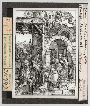 Albrecht Dürer: Marienleben, Anbetung der Könige