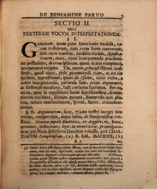 De ... Sive Benjamine parvo, ex Ps. 68, 28. exercitatio philologica, 2