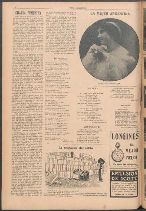 La mujer argentina [Fotografía] : Señorita Lydia Baigorri Velar