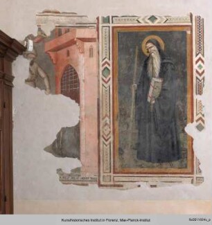 Enthauptung Johannes des Täufers und der Heilige Antonius Abbate