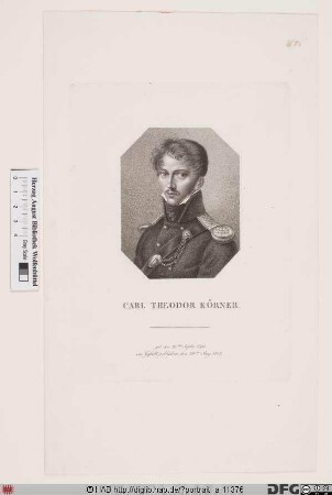 Bildnis (Carl) Theodor Koerner