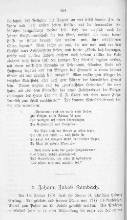 2. Johann Jakob Rambach.