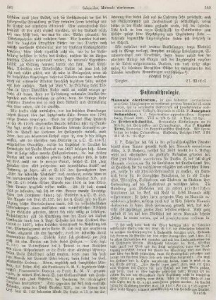 582-585 Pastoraltheologie