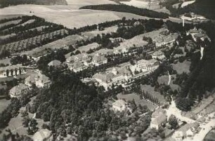 Bad Gottleuba, Sanatorium : Luftbild