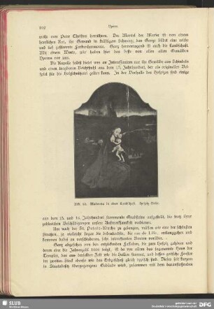 Madonna in einer Landschaft