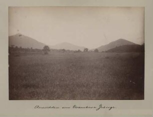 Ansichten vom Usambara Gebirge