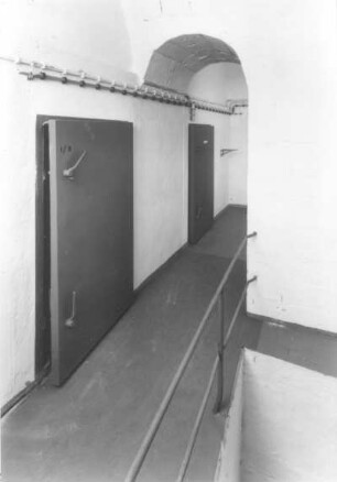 Königstein. Festung. Kriegskaserne III (1884/1885). Verbindungsgang (2. Obergeschoß)
