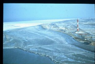 Nordwestkopf Wangerooge im Eis