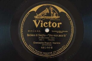 Barbiere di Seviglia : "Una voce poco fa" (A little voice I hear); (act 1) / (Rossini)