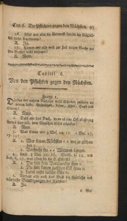 Capitel 6. Von den Pflichten gegen den Nächsten.