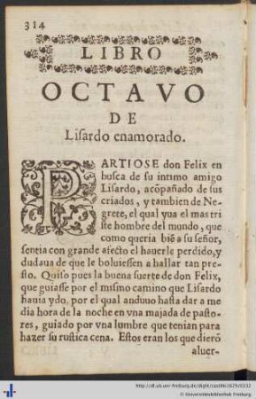 Libro Octavo
