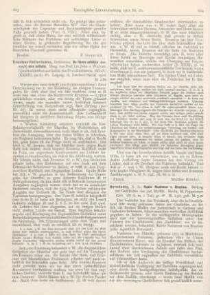 623-624 [Rezension] Walter, Johannes von (Hrsg.), Erasmus Rotterdamus, Desiderius: De libero arbitrio Diatribe sive collatio