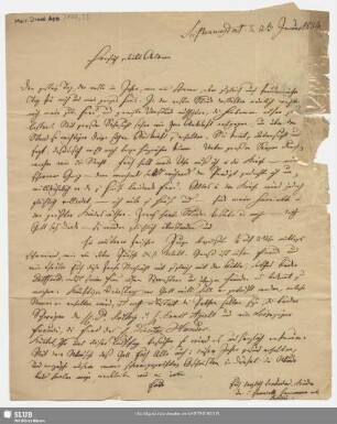 Nr.33. Brief vom 23.01.1834