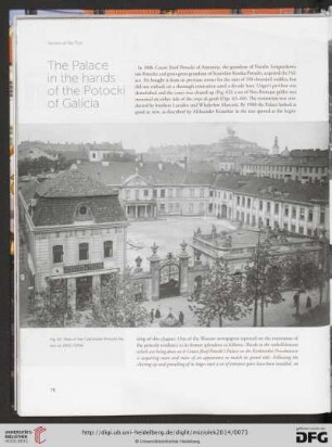 The Palace in the hands of the Potocki of Galacia