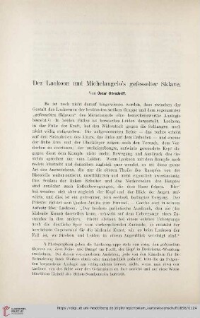 21: Der Laokoon und Michelangelo's gefesselter Sklave