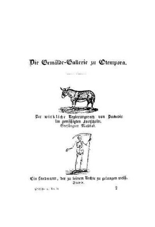 Die Gemälde-Gallerie zu Otempora