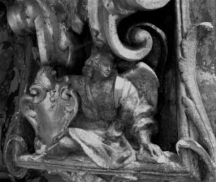 Altar des Heiligen Benedikt — Relief der Predella: Engel