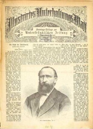 Illustriertes Unterhaltungsblatt : belletristische Wochenschrift für die Familie und jedermann. 1879, 1879 = Jg. 6