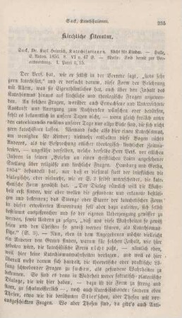 235-268 Kirchliche Literatur