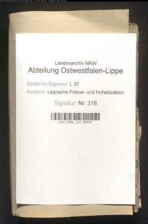 Fremde Passanten 1682