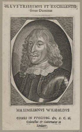 Bildnis des Maximilianvs Wilibaldvs