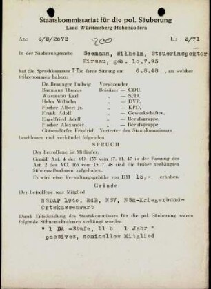 Seemann, Wilhelm