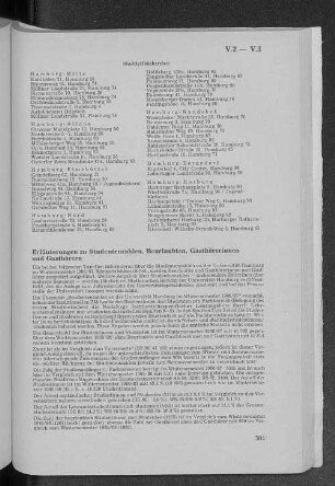 V.3 Studentenzahlen an der Universität Hamburg im Wintersemester 1886/87