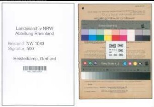 Entnazifizierung Gerhard Heisterkamp , geb. 27.07.1875 (Landwirt)