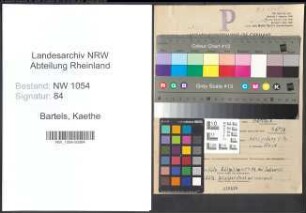 Entnazifizierung Kaethe Bartels , geb. 15.02.1899 ()