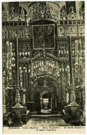 Jerusalem. Saint Sépulcre. [..., Grabeskirche, Jerusalem]